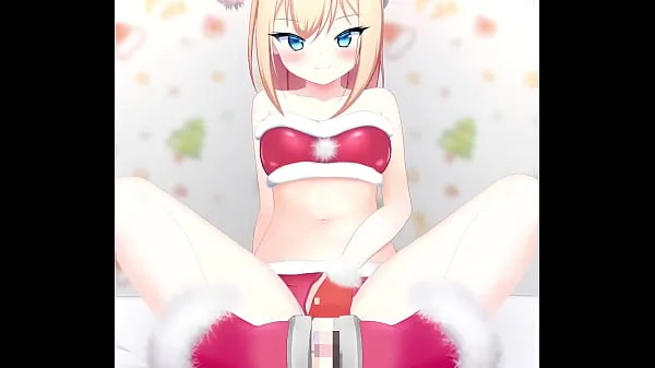 Heiße Merry Christmas! Cute Santa's footjob [Hentai Animewarme Filme