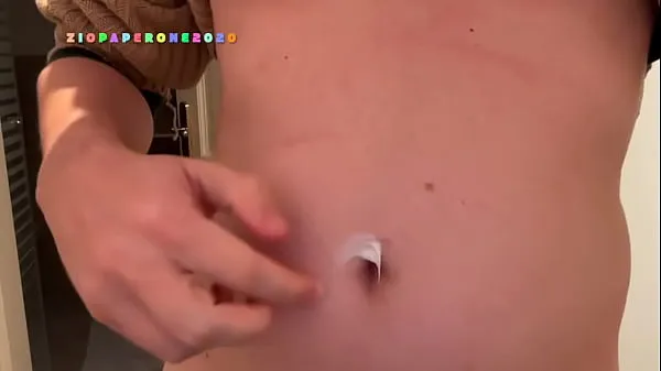 Hot Ziopaperone2020 - BODY CARE - I rub moisturizer on my belly button warm Movies