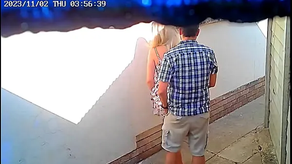 Hot Daring couple caught fucking in public on cctv camera warm Movies