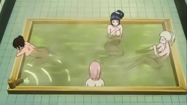 Hot Naruto peeked at Sakura taking a shower warm Movies
