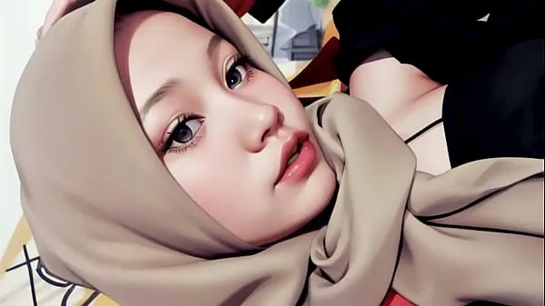 Vroči Hijab lubricant jerking girlfriend newest topli filmi