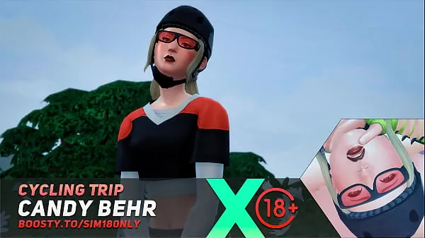Hotte Cycling Trip - Candy Behr - The Sims 4 varme filmer