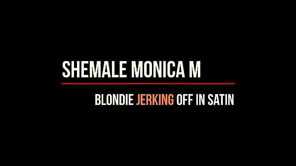 Hot small tits blonde shemale monica m jerking off warm Movies