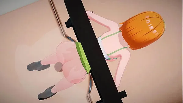 Nóng Sex with moaning Yotsuba Nakano - 3D Hentai Phim ấm áp