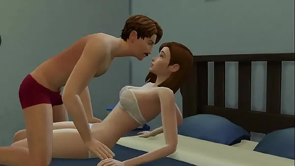 Žhavé Sims Couple Impregnation žhavé filmy