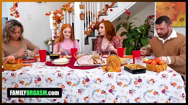 Gorące Sharing at Thanksgiving is Healthyciepłe filmy