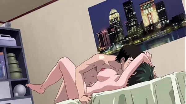 热Hot anime virgin teen slides her tight pussy down on boyfriend's dick温暖的电影