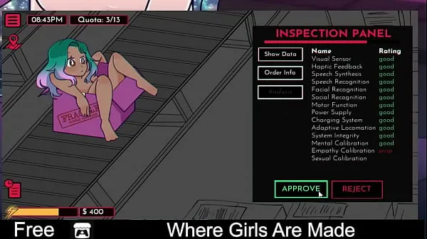 Hot Where Girls Are Made (free game itchio) Role Playing, Simulation, Visual Novel warm Movies