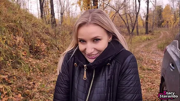 Hot When we were walking in the woods, my stepbrother offered me some fun! He fucked me and told me to swallow his cum, how could I refuse it warm Movies