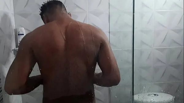 뜨거운 My stepsister interrupts my shower because she is horny and wants me to fuck her 따뜻한 영화