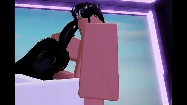 Hot Roblox emo/bunny girl gives a BWC a boob and a blow job warm Movies