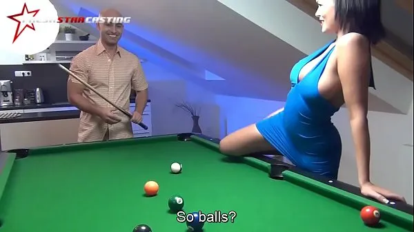 गर्म Wild sex on the pool table गर्म फिल्में