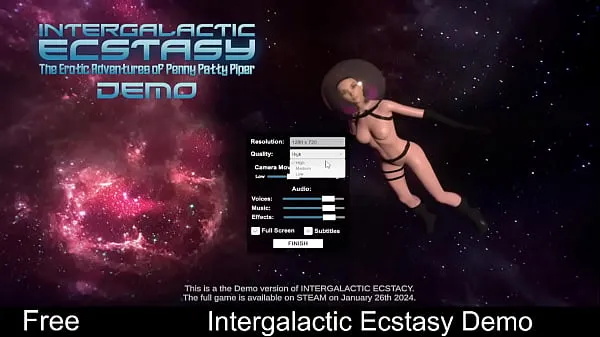 Hot Intergalactic E (Free Steam Demo Game) 3D adventure hentai warm Movies
