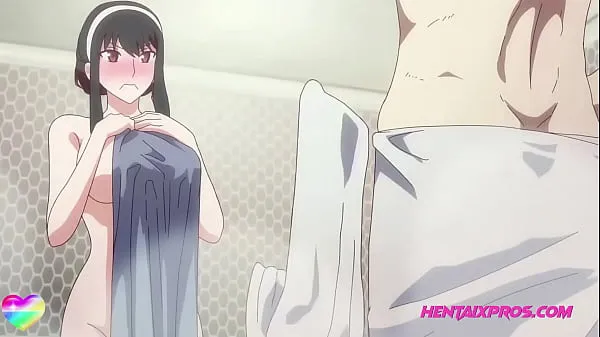Hot Ex Couple Bathroom Reconciliation Sex in the Shower - UNCENSORED ANIME warm Movies