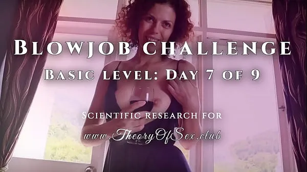 Teaser - Blowjob challenge. Day 7 of 9, basic level. Theory of Sex CLUB Filem hangat panas