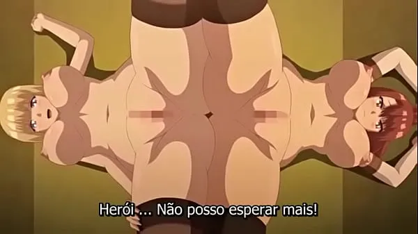 ホットな Isekai Harem Monogatari Episode 03 Subtitled in Portuguese 温かい映画