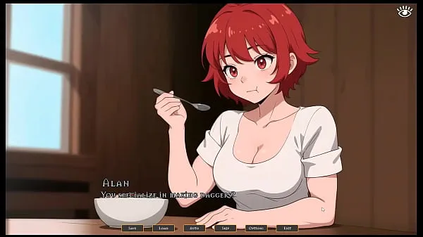 Tomboy Love in Hot Forge [ Hentai Game ] Ep.1 she is masturbating while thinking of you Filem hangat panas