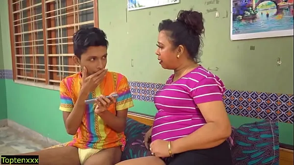 Hot Indian Teen Boy fucks his Stepsister! Viral Taboo Sex warm Movies