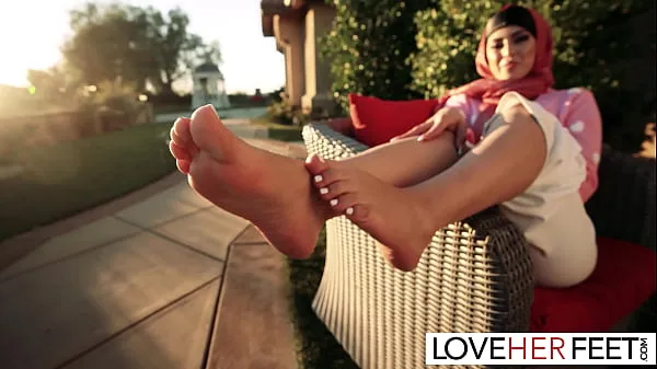 گرم JOI Foot Tease with Sophia Leone گرم فلمیں