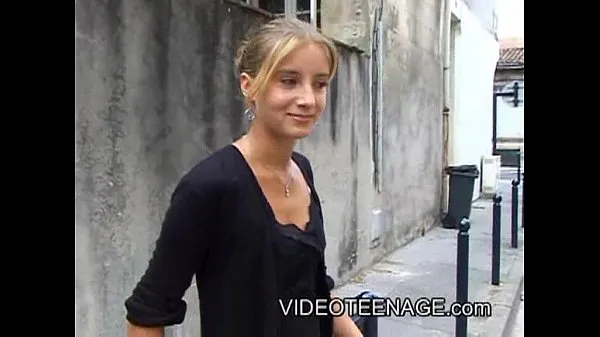 Heta 18 years old blonde teen first casting varma filmer