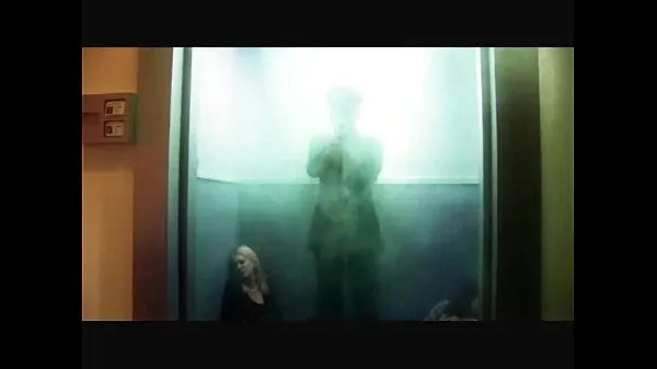 Quente Lezley Zen Foda-se em um elevador Filmes quentes