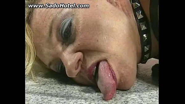 Hot Mature bdsm slave bitch licking the floor warm Movies