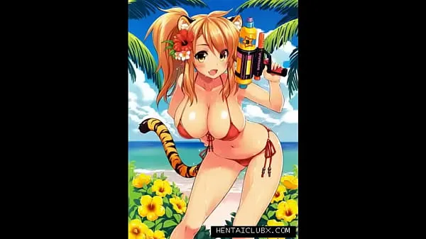 Hot ecchi sexy anime girls slideshow ecchi warm Movies
