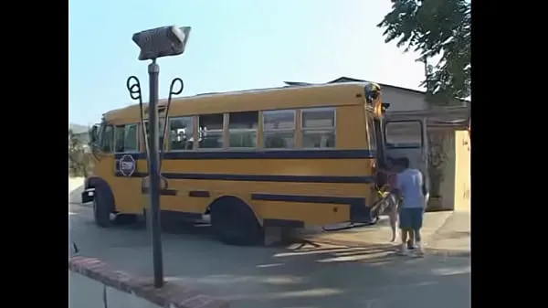 Hot Ashley Blue - School Bus Girls 1 warm Movies