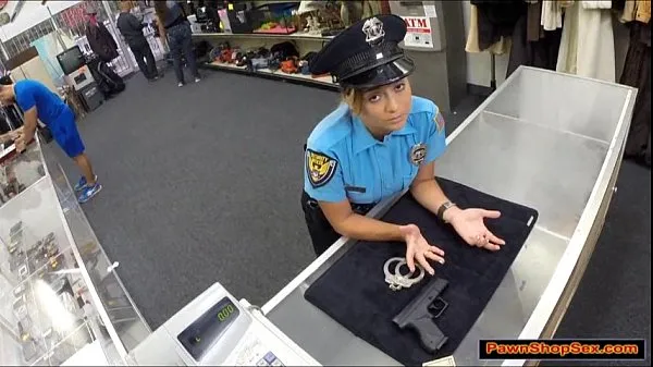 Hot Police officer pawns her gun and is fucked warm Movies